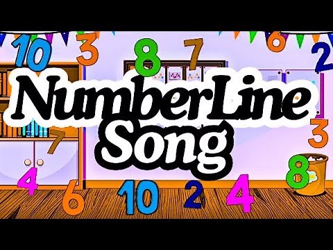 Counting Song For Kids | NumberLine Counting: Count Up and Down | 123 Song