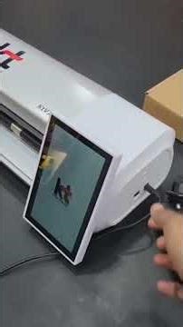 mobile sticker cutting Machine