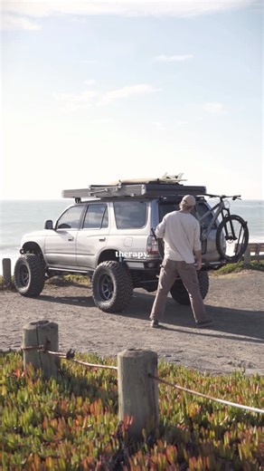 Robby on Instagram: "The Runner is setup for adventure, and I love it. • • • #toyota #4runner #mountainbikelifestyle #beach #offroad #camping #longtravel4runner"