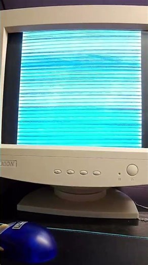 old computers... #windows #windowsme #retropc #oldpc #1999 #crt #pcproblems