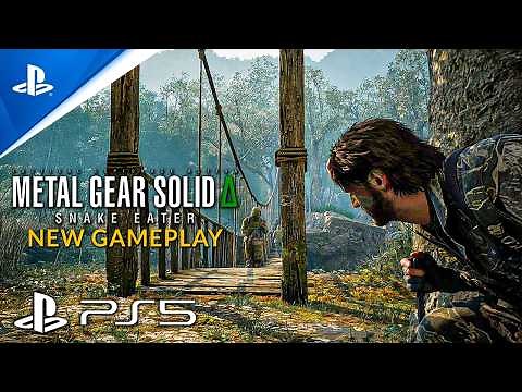 METAL GEAR SOLID DELTA SNAKE EATER New Gameplay Demo 16 Minutes 4K