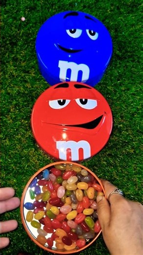 Satisfying Candy ASMR 🍫 | JellyBeans & M&M's Vibrating Sounds | Relaxing No Talking