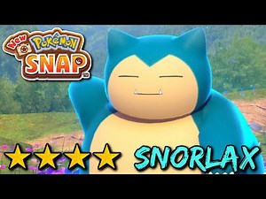 How To Get Snorlax In New Pokemon Snap and How To Get a 4 Star Snorlax Picture In Secret Side Path!