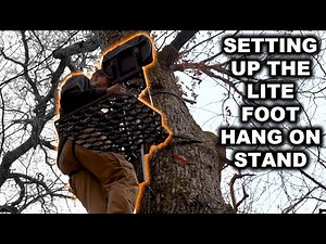 Setting Up The Safest Hang-On Tree Stand