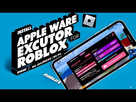How to install Apple Ware Executor for Roblox on iPhone No Jailbreak No PC With Activation