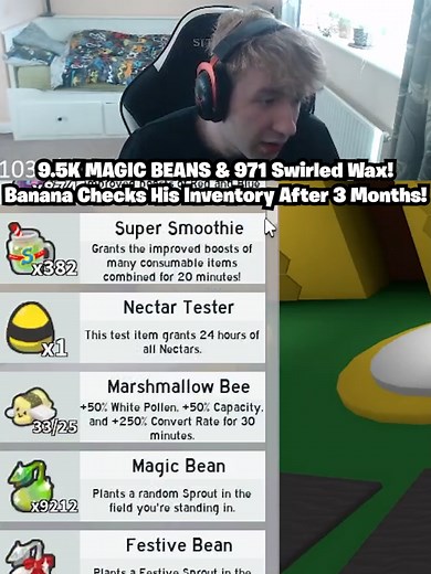 BananaBSS Reveals 9.5K Magic Beans in Bee Swarm Simulator