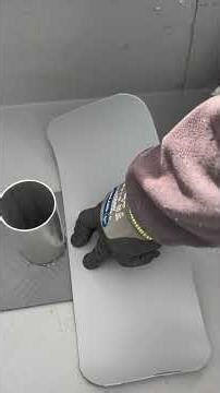 fitting wier overflow gutter maintenance for industrial unit, UK construction