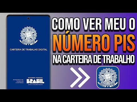 Como ver número do PIS na Carteira de Trabalho Digital