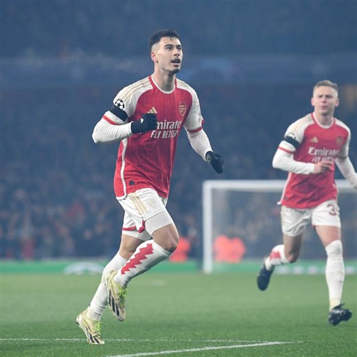 2.1M views · 66K reactions | On this day last year... Gabriel Martinelli scored a beauty during our 6-0 win over Lens in the Champions League ⚡️ | Arsenal | Facebook