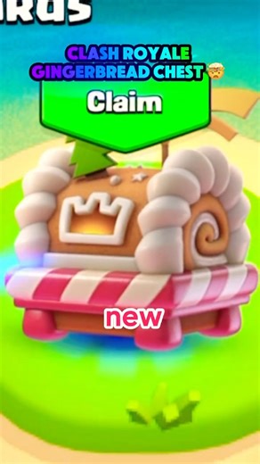 Clash Royale Gingerbread chest 🤯