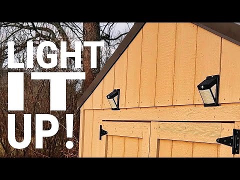 CLAONER Solar Lights Outdoor Motion Sensor Lights - Review & Unboxing