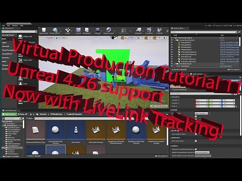 Virtual Production - Tutorial 11 LiveLink and Unreal 4.26