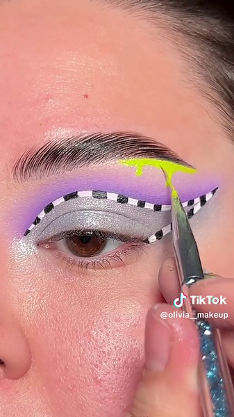 Beetlejuice Inspired Makeup Tutorial for Male and Female | Olivia Beetlejuice