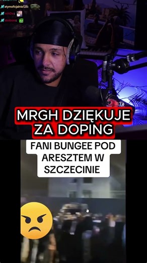 MERGHANI DZIĘKUJE WIDZOM ZA DOPING W SZCZECINIE #merghani #bungee #zatrzymanie #bandura #dzinold