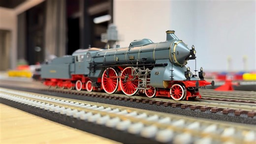 BRAWA S2/6蒸汽机车 “优雅的大动轮”