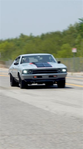 What do you think of this garage built 760WHP Chevelle? Looks amazing and it likes to party! #chevy #chevelle #supercharged #americanmuscle #customcars #restomod #burnouts | Autotopia