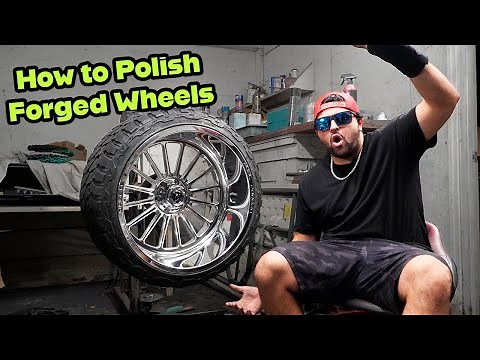 How to polish forged wheels
