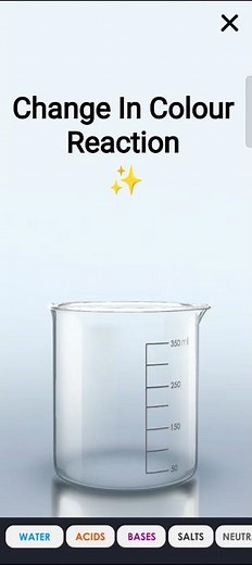 CHANGE IN COLOUR REACTION.CuSO4+Fe→FeSO4+Cu.Change in colour due to formation of FeSO4~Green#reation
