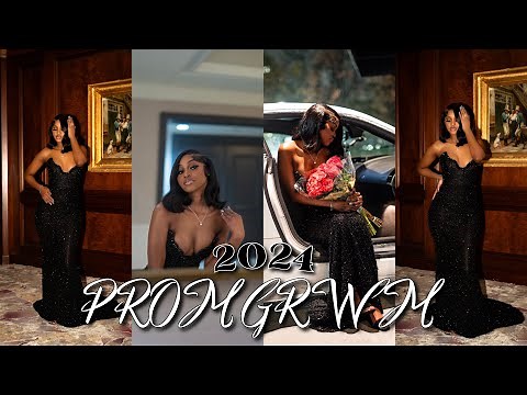 SENIOR PROM 2024 GRWM + prep + weekend vlog | hair, nails, makeup, lashes, & more..