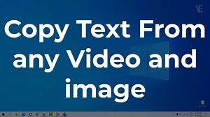 How to extract text from Video and image