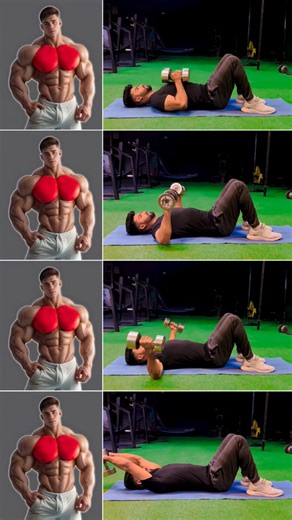 𝐕𝐢𝐯𝐞𝐤 𝐆𝐨𝐧𝐝 on Instagram: "Effective Chest Workout at Home with Dumbbells: Build Strength and Definition 💪 #ChestWorkout #HomeFitness #DumbbellExercises #StrengthTraining #FitnessJourney"