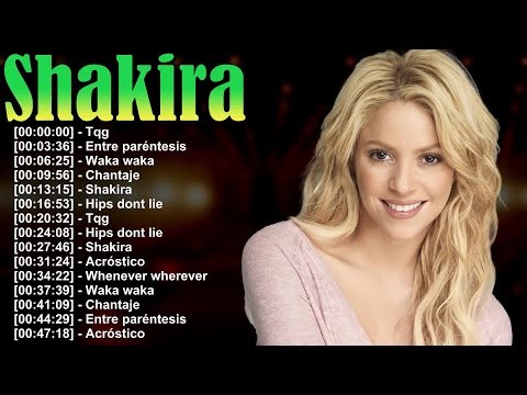 🎤 Shakira – A global pop icon blending Latin rhythms, pop, and dance with unmatched charisma 🌟