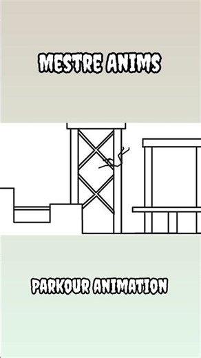 Stickman parkour animation - Stick Nodes Pro