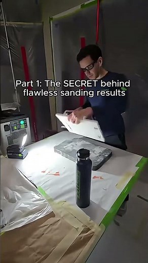 The SECRET behind flawless sanding results 🤫