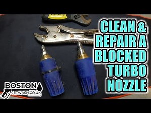 Repair / Clean A Turbo Nozzle | Cleaning A Blocked Rotary Nozzle | Pressure Washing Tutorials