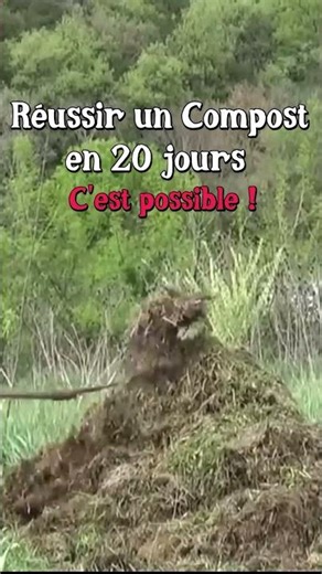 Make compost in 20 days! #garden #permaculture