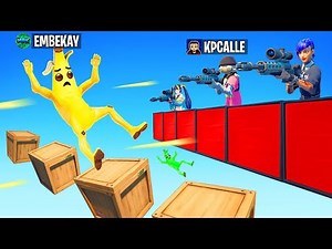 Sniper Vs Runner um 10.000 € in FORTNITE !!! mit ‪@kpcalle‬