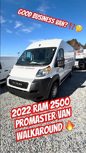 2022 Ram ProMaster Cargo Van 2500 High Roof 159" WB #forsale #automobile #cartok #ram #promaster