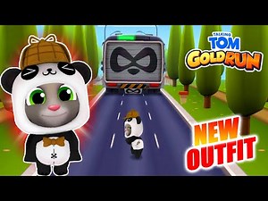 Talking Tom Gold Run Latest Update 2025 ⚡ New Outfit ┃ Panda Tom vs Raccoon