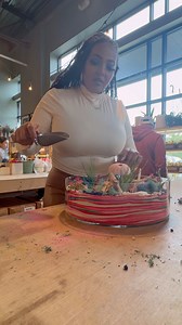 First time building a Terrarium and it turned out beautiful #pinkocean #artist #plants #sealife | Chef Joya