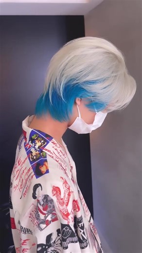 Two Tone Dye Hair Color Transformation 2022