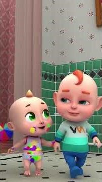 Yay! It’s Bath Time 🛁 | Learn Hygiene for Kids | Rosoo Family #shorts #nurseryrhymes #kidssongs