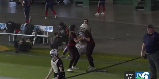 Menominee softball runs away with 9-1 Spring Swing win over Houghton