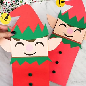 8.6K views · 150 reactions |  Elf Puppet Craft ✂️ Get the template on the blog | Simple Everyday Mom | Facebook