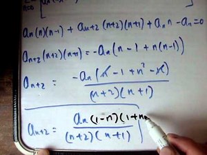 Differential Equations 17 : Frobenius Method Example 3