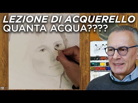 Tutorial Acquerello - Gestire e dosare Acqua e Colori