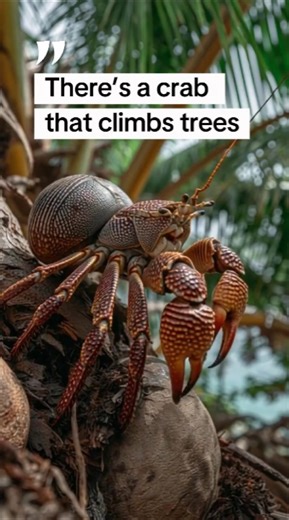 The Coconut Crab That Climbs Trees