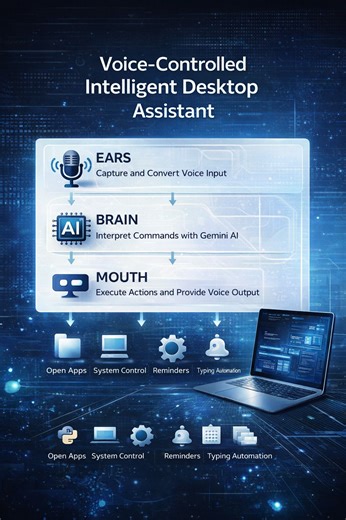 Voice-Controlled Desktop Assistant with Python AI | Lavisha Arora posted on the topic | LinkedIn