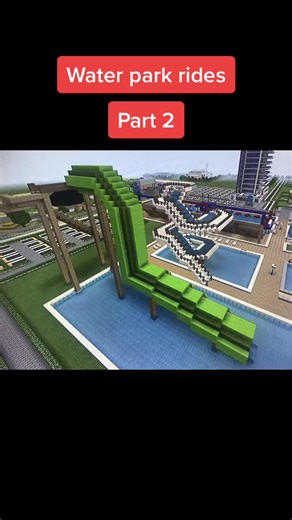 Thrilling Water Park Rides in Minecraft: Part 2