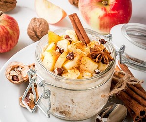 Instant Pot Steel Cut Oats with Apple
