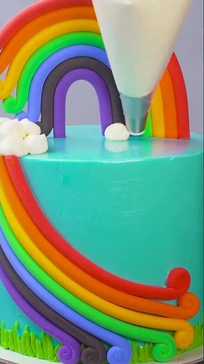 So Yummy Rainbow Cake Recipe