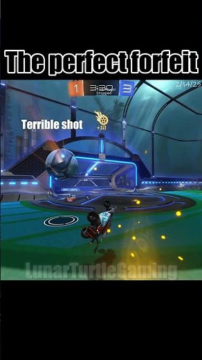 The perfect forfeit.. (Rocket League)