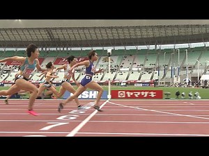 【第107回日本選手権】女子 100ｍ 準決勝2組