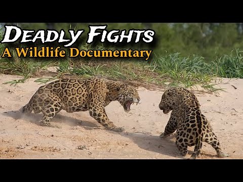 Male Jaguars fight Animal Planet Wildlife Documentary