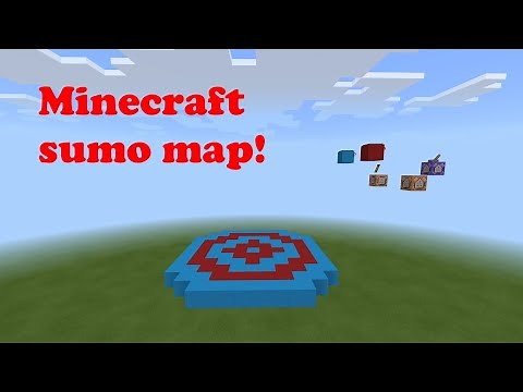 How to make a sumo map in minecraft