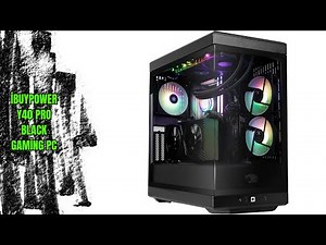 iBUYPOWER Y40 PRO Black Gaming PC | Lightning-Fast RTX 5070Ti GPU | Key Features